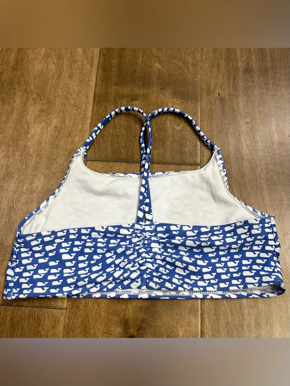 Girls vineyard vines by target racerback whales swim top 14/16